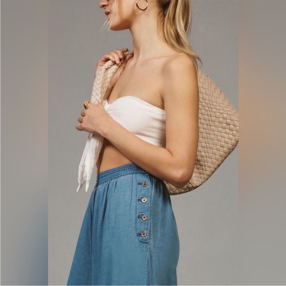 Anthropologie Denim Harem Pants Size M barrel oversized NWT - Picture 4 of 15